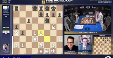 2023 Dünya Satranç Şampiyonası 2. Bölüm